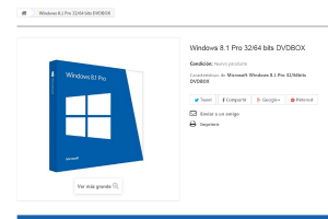 comprar windows 8.1 pro 64 bits